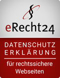 eRecht24 Datenschutzerklärung für rechtssichere Webseiten